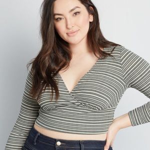 NWOT Pair with Care Modcloth Crop Top
